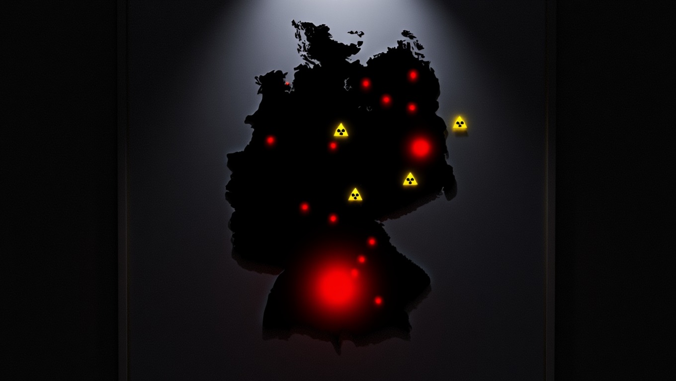 Die Regierung hielt diese Karte jahrelang zurück – jetzt kommt ans Licht, wo in Deutschland gefährliche Strahlung gemessen wurde