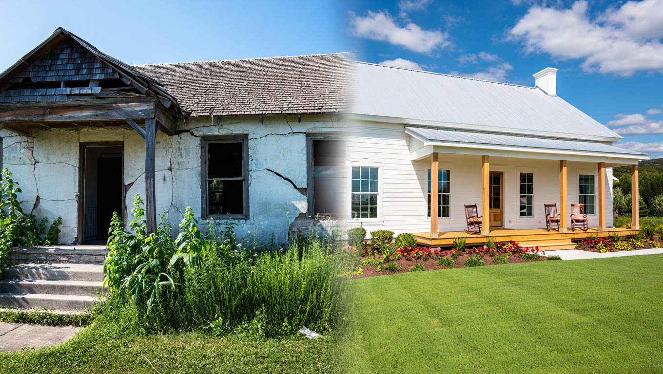 Dieses alte Bauernhaus war fast eine Ruine – jetzt ist es Millionen wert