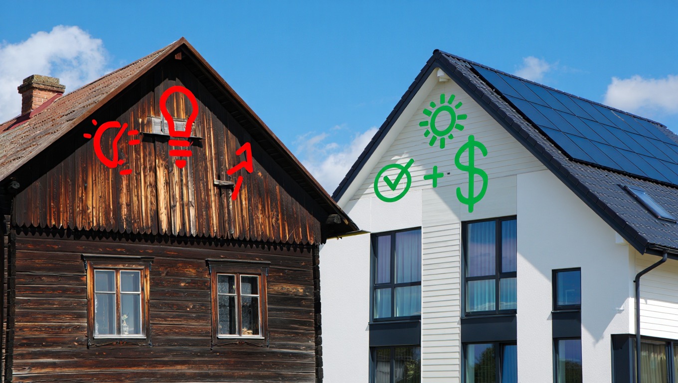 Energie-Schock: warum alte Chalets bald unbewohnbar werden könnten