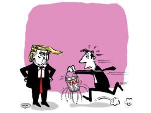 Die USA: Der Riese mit dem undichten Eimer